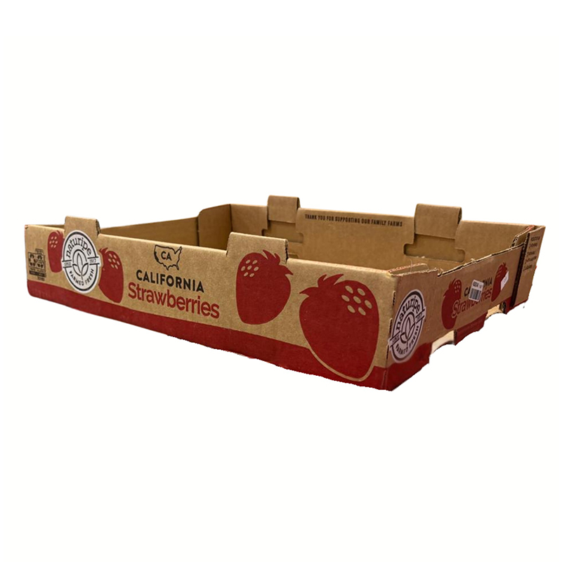 charola de fresas